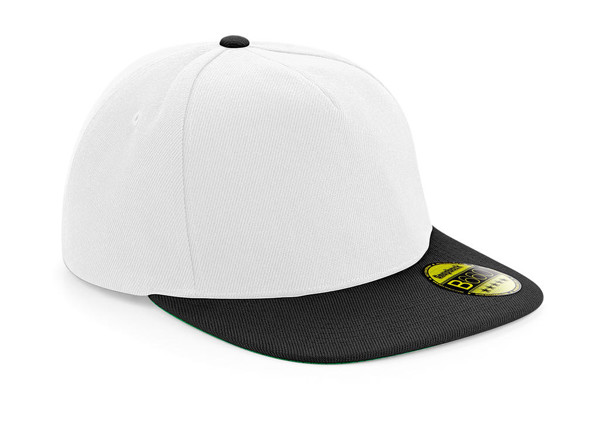 Cappellino Original Snapback Con Visiera Piatta - White / Black / ONE SIZE