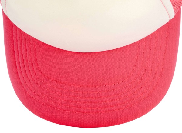 Sol's Bubble - Five Panel Mesh Cap - White / Black