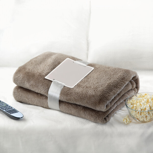 Flanelle blanche Davos - Kaki