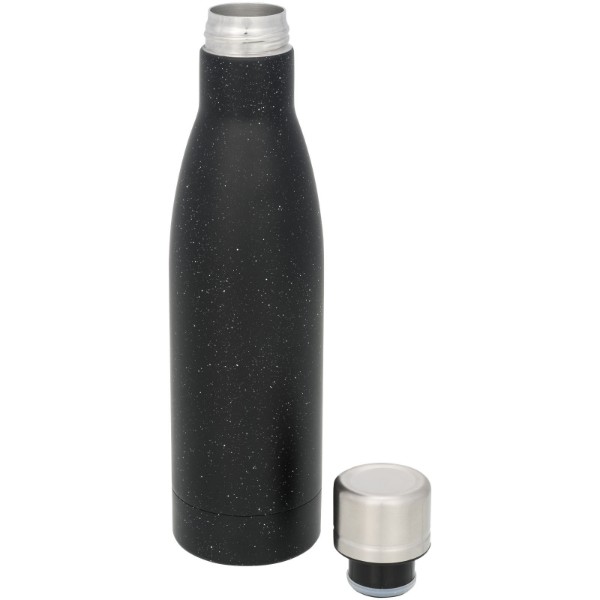 Vasa Kupfer-Vakuum Isolierflasche, gesprenkelt, 500 ml - schwarz