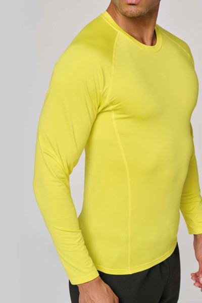 Sportska majica kratkih rukava s dugim rukavima za odrasle - White / XL