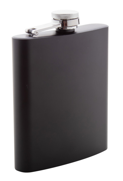 Gravning hip flask stainless steel, 200 ml