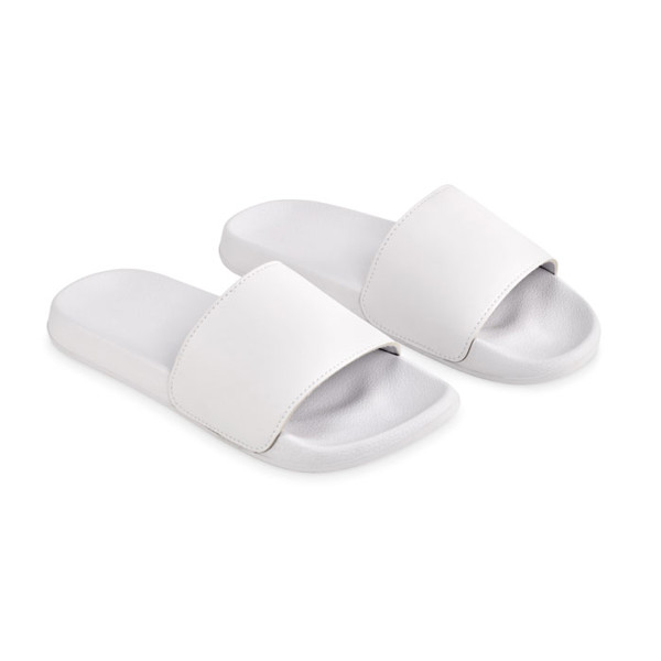 Anti -slip sliders size 38/39 Kolam - White