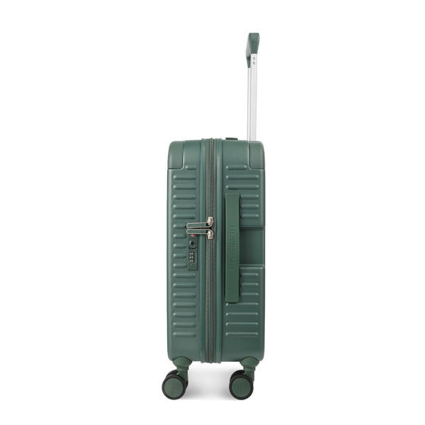 YUNO XS | Troler cabină 55 cm + TSA - Hedgren - Duck Green