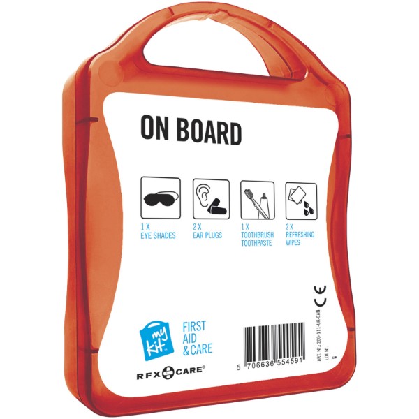 MyKit A bordo - Vermelho transparente