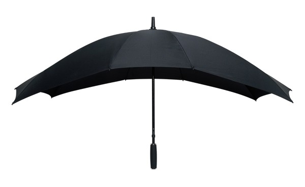 FALCONE - Parapluie  deux personnes - Manuel - Impermable au vent -  148 cm - Noir