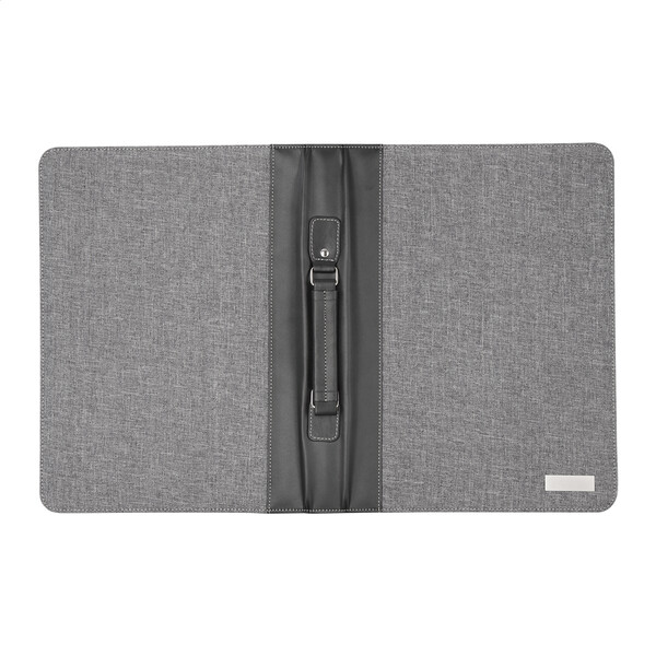 A4 Document Folder Smokey Zip