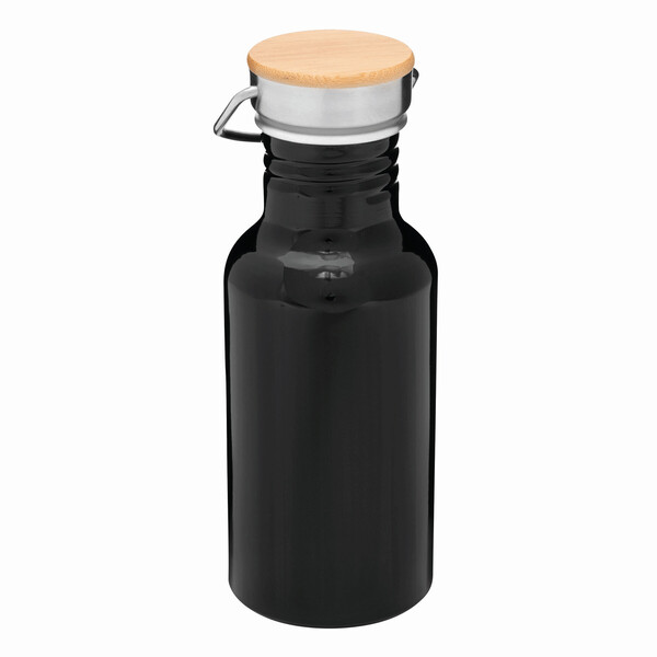 Aluminium Bottle Eco Transit - Black