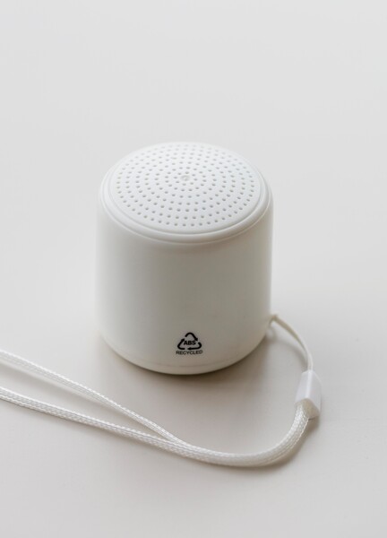 Bluetooth speaker Peblo | Recycled - white