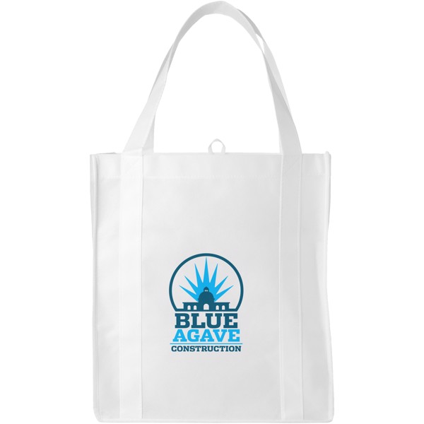 Liberty bottom board non-woven tote bag 29L - White