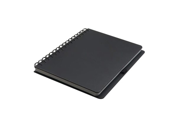 Spiral notebook recycled paper A5 - Black