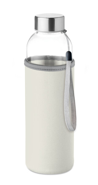 Bouteille en verre 500 ml Utah Glass - beige