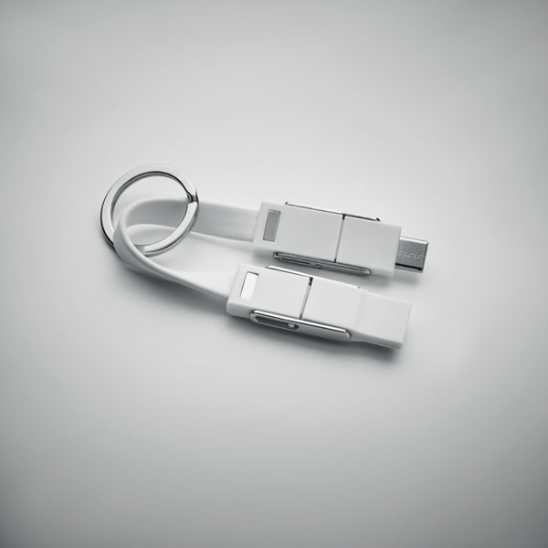 keying with 4 in 1 cable Key C - White