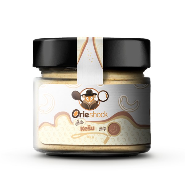 Orieshock Čoko Kešu Biely 180g krém