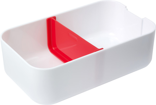 Lancheira em PP e silicone Veronica - branco