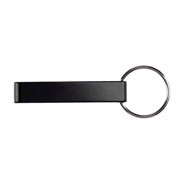 Key chain with bottle opener Anneliese | Recycled | Phone stand - black