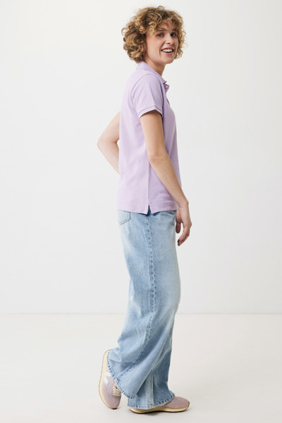 Dámské polo tričko IQONIQ Yosemite z recykl. bavlny - Lavender / XL