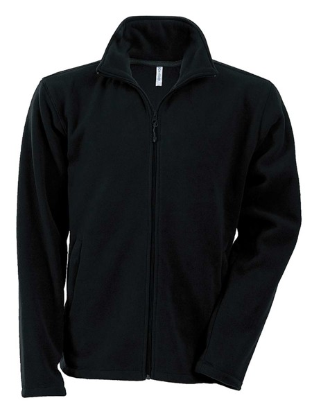 Kids' Full Zip Fleece Jacket - Black / 10/12
