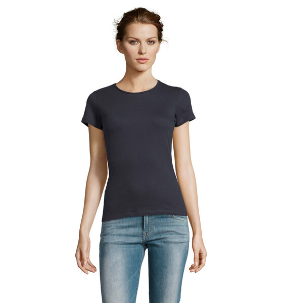 MISS T-SHIRT SENHORA 150g - Azul MarinhoL