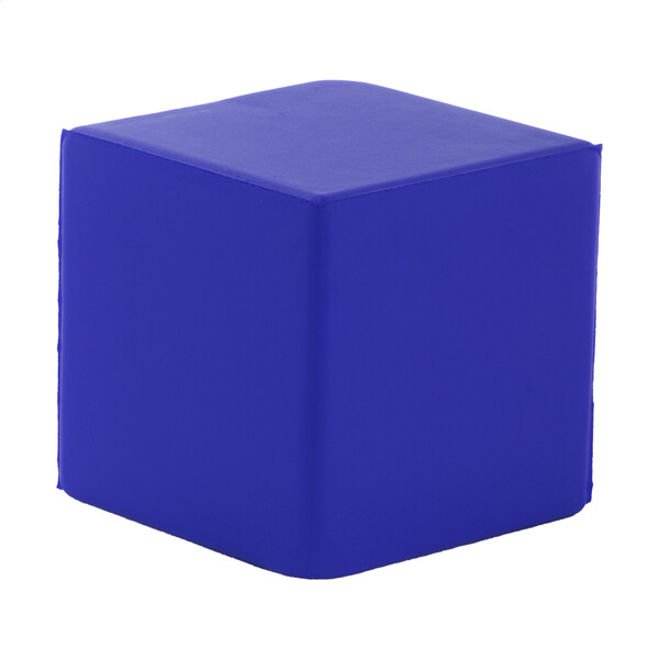 Balle anti-stress Cubix - Bleu