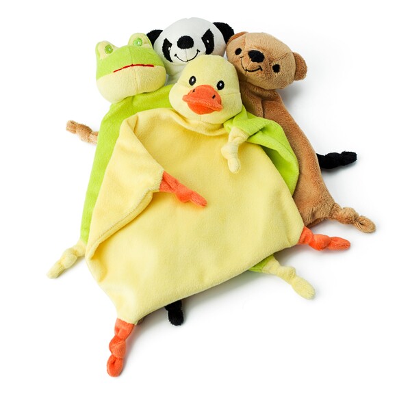 Plush cloth Ameila - Yellow