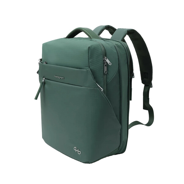 TABI | Rucsac de călătorie 15.6" + RFID - Hedgren - Duck Green