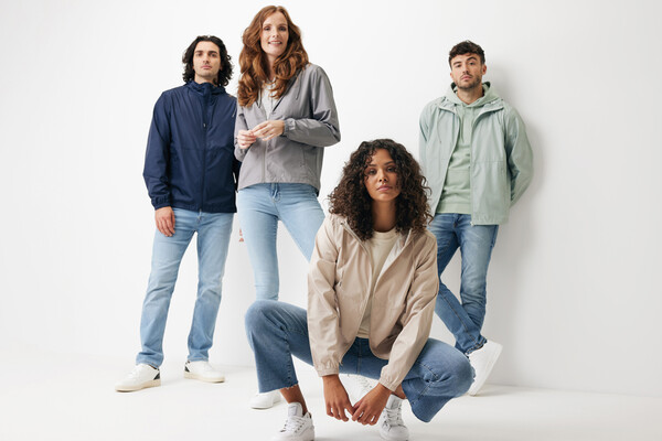 Veste légère en polyester recyclé IQONIQ Logan - Gris Argent / XXXL