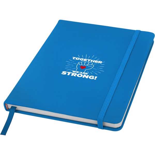 Spectrum A5 hard cover notebook - Light Blue