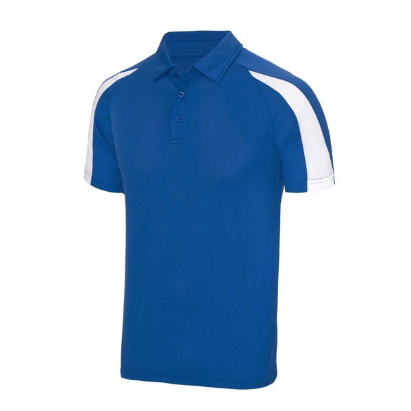 Kontrastna Cool Polo majica - Royal Plava / Arctic Bijela / M