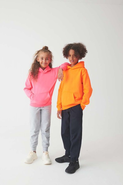 Kids Electric Hoodie - Electric Orange / 5/6