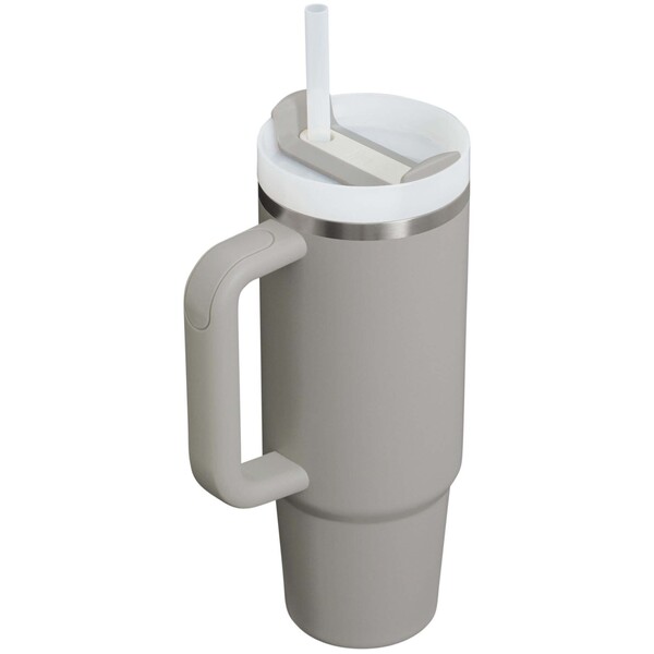 Stanley Quencher® H2.0 FlowState™ 890 ml recycled stainless steel insulated tumbler - Grey
