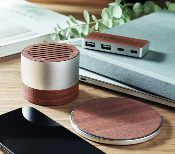 Recycled aluminium speaker Souneuz