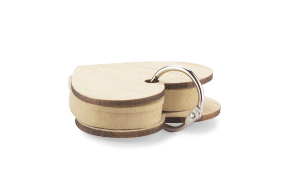 Sticky notes with key ring LOVA