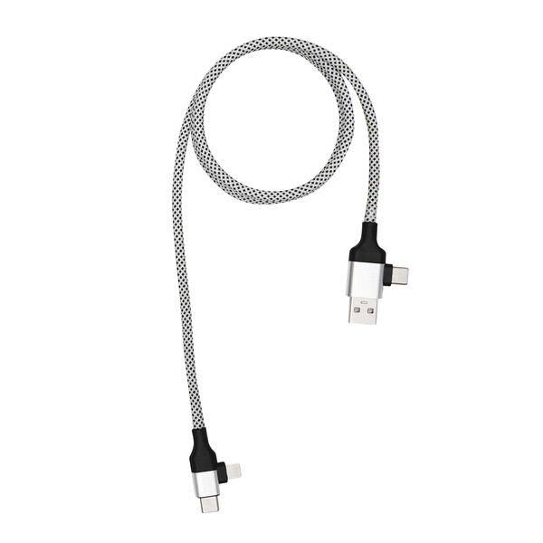 Charging And Data Transfer Cable Supermag - Silver