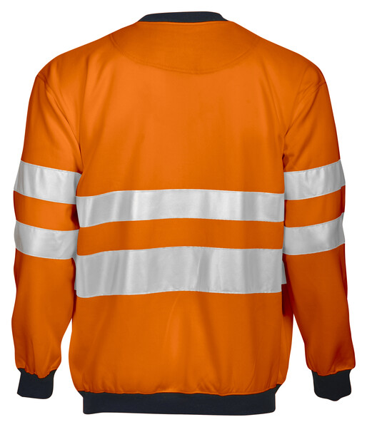 6101: 100% POLYESTER ORANGE/BLACK XXL