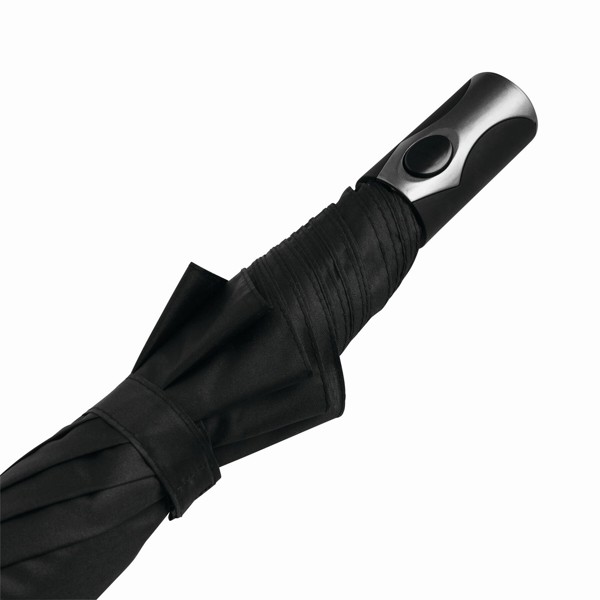 Mister automatic pocket umbrella, 95 cm diameter - Black