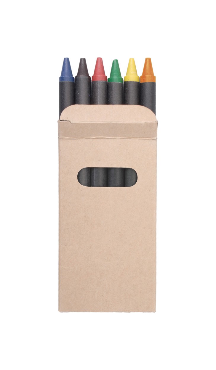 Set Of 6 Crayons Liddy - Black / Beige