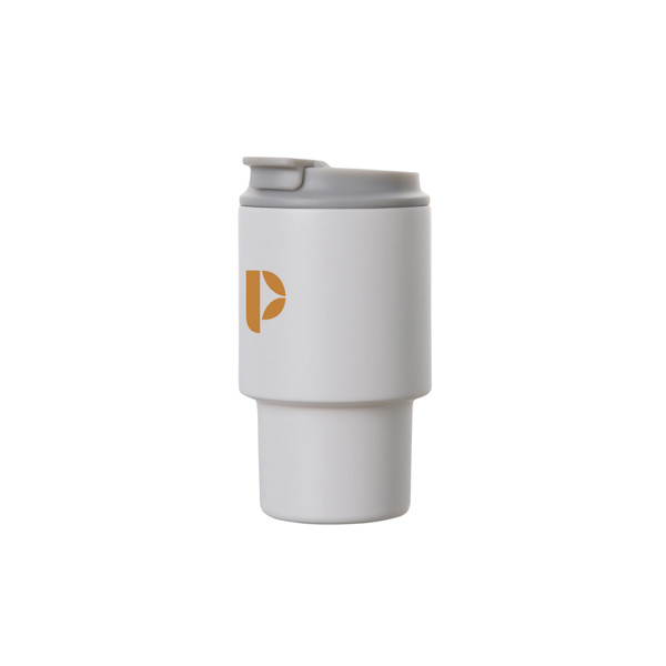 Termohrnek na cesty VINGA Nagano 350 ml z RCS - Bílá