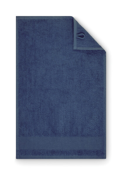 Serviette  invités en coton Island 30 - Bleu Royal