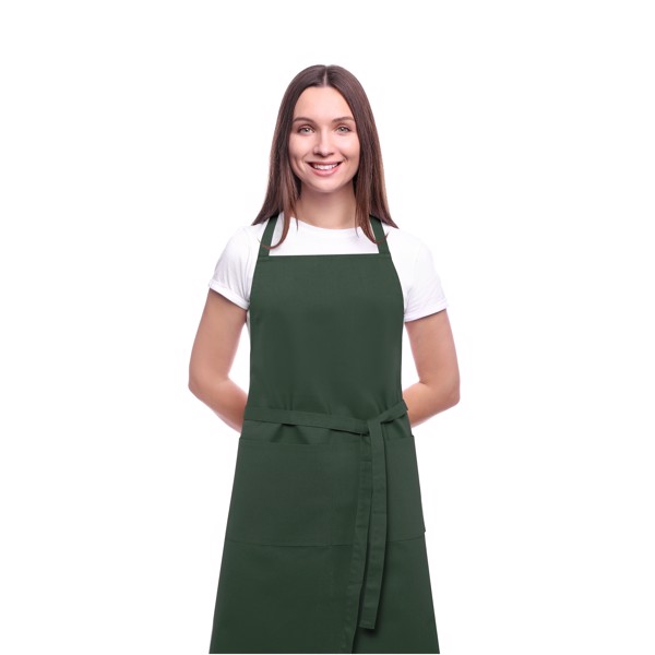 Orissa 200 g/m² organic cotton apron - Forest Green