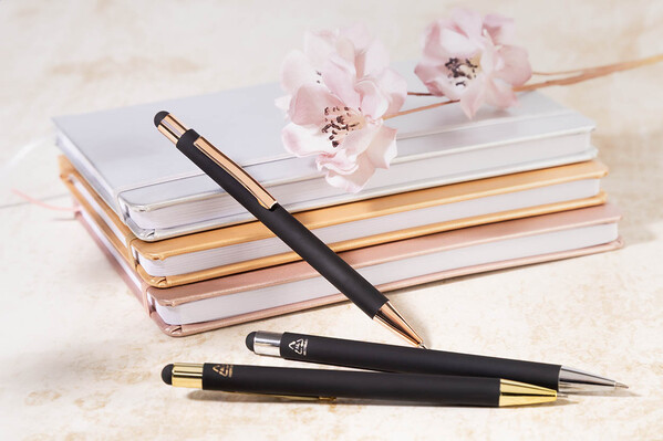 Darkly Ballpoint Pen made of Recycled Aluminium - Silver