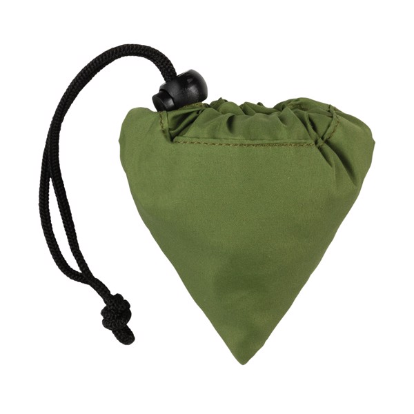 Sac shopping pliable en rPET 190T Impact AWARE™ - Vert