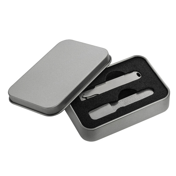 Manicure set NELLSA - silver