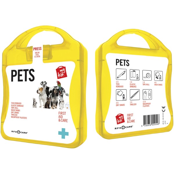 MyKit Animais de estimação - Amarelo transparente