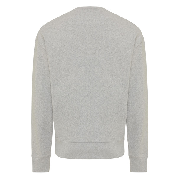 Mikina Iqoniq Kruger relaxed fit z recykl. bavlny - Heather Grey / XL