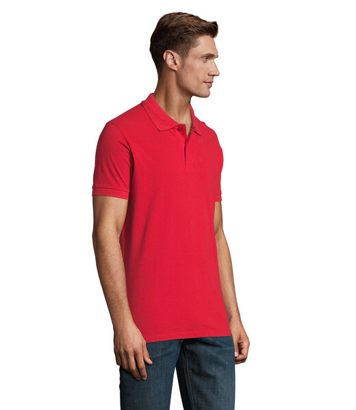 PERFECT MEN Polo homen 180g - VermelhoM