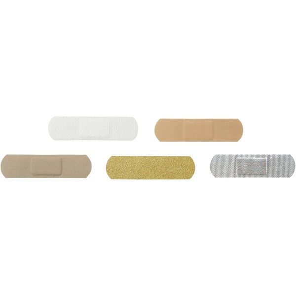 Sada 10 náplastí v papírovém sáčku 150 × 95 mm - Bílá / A