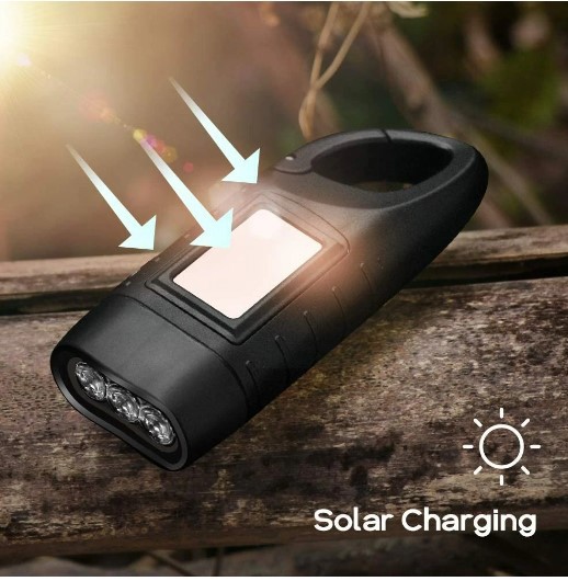 Rechargeable LED flashlight