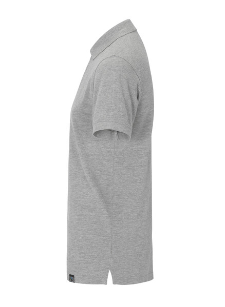 Cottover Gots Stretch Piqué Grey mel XXL