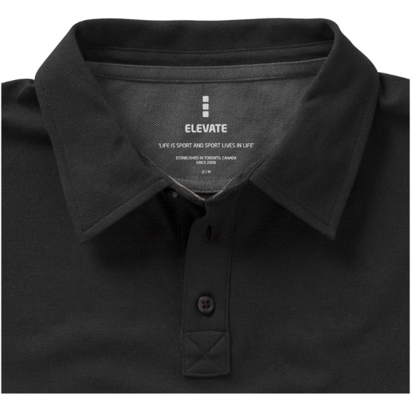 Polo stretch manches courtes homme Markham - Noir / XS